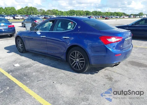 2015 Maserati Ghibli S Q4 из США, поврежденный, VIN ZAM57RTAXF1134572